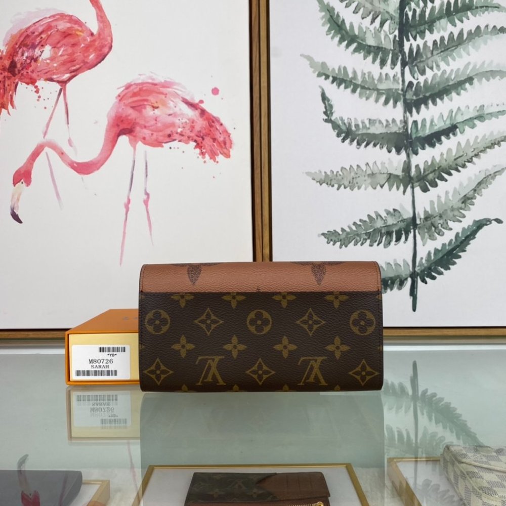 ✅Louis Vuitton Sarah Wallet Monogram Reverse - Picture 2 of 9